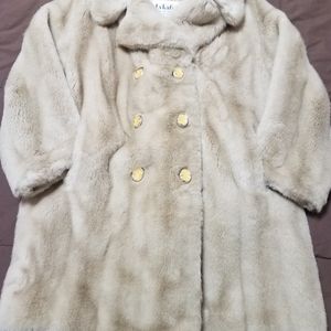 Vintage Lykafur Priscilla Modes Coat